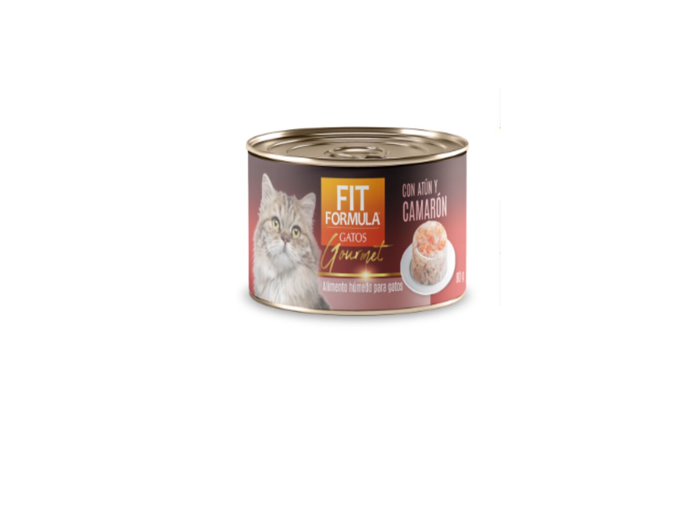 FIT FORMULA Lata Gourmet Atún & Camarón 48x80g